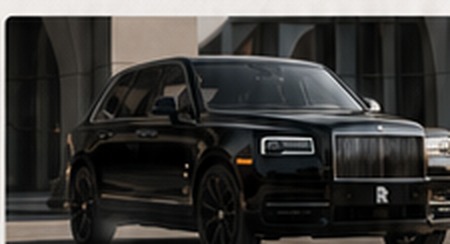 Black luxury SUV exterior