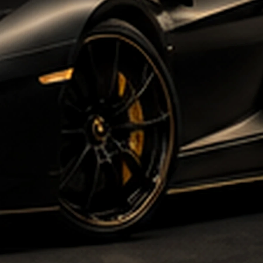 Lamborghini wheel detail